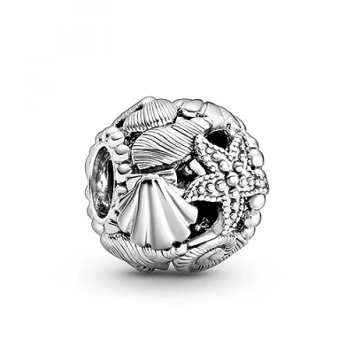 Abbildung von PANDORA Schlangen Gliederarmband mit Zylinder Verschluss in Sterling Silber Moments Collection, Größe 15