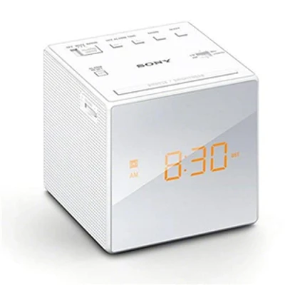 Abbildung von Sony ICF C1W Uhrenradio (LED Display, Alarm) weiß