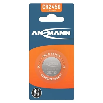 Abbildung von ANSMANN 5020112 Knofpzelle Batterie Lithium CR2450 3V