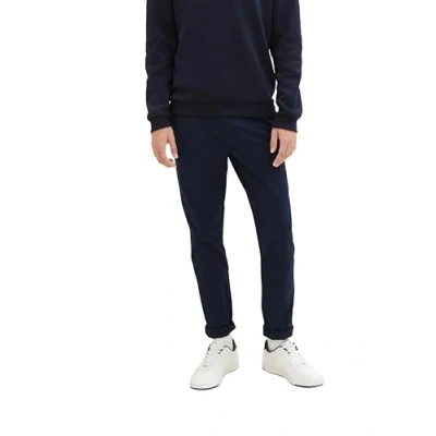 Abbildung von TOM TAILOR Denim Herren Slim Fit Chino Hose mit Gürtel