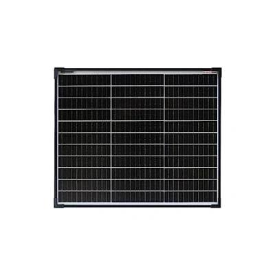 Abbildung von enjoy solar 50W 12V Monokristallines Solarmodul, 182mm Solarzellen 10 Busbars Solarpanel ideal für Wohnmobil, Balkonanlage, Gartenhäuse, Boot