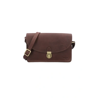 Abbildung von Gusti Handtasche Leder Zoey Damen Umhängetasche Ledertasche Rot