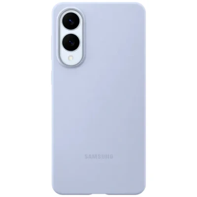 Abbildung von Samsung Silikon Back Cover Hellblau Galaxy S25 Edge
