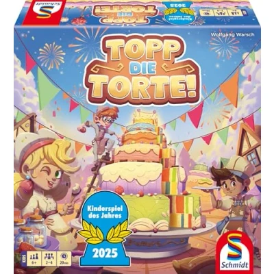 Abbildung von Schmidt Spiele 40659 Topp die Torte!, Kinderspiel