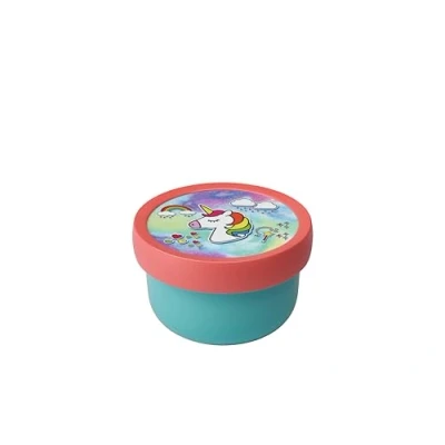 Abbildung von Mepal Obstbox Campus Snackbox für Kinder Spülmaschinen und mikrowellenfest BPA frei 300 ml Unicorn