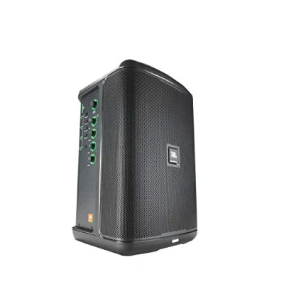 Abbildung von JBL EON One Compact Wiederaufladbares All in Personal PA System, austauschbarer Akku, leicht und tragbar, mehrere Eingänge, Profi Mixer Funktionen Schwarz