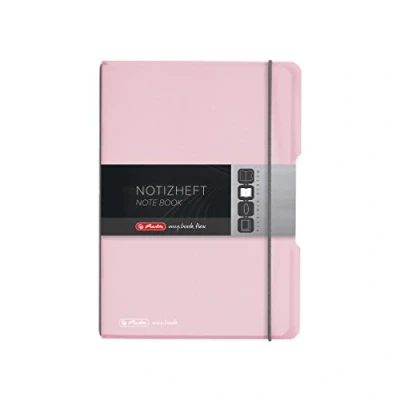 Abbildung von Herlitz 11408622 Notizheft (A5, LIN , 80 g/qm) 40 Blatt rose