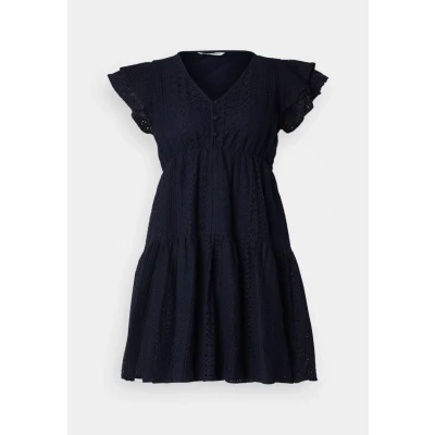 Abbildung von ONLY Onlhelena Dress Blusenkleid, Damen, Größe: XS, Night sky