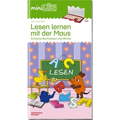 Abbildung von miniLÜK: Vorschule/1. Klasse Deutsch Lesen lernen mit der Maus: Deutsch: Einfache Buchstaben und Wörter für Vorschulkinder (miniLÜK Übungshefte: Vorschule)
