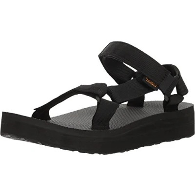 Abbildung von Teva Damen Midform Universal Womens Sandale, Schwarz, 38 EU