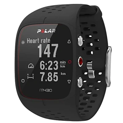 Abbildung von Polar M430 Exklusiv bei Amazon GPS Sportuhr zum Laufen Herzfrequenz Tracker am Handgelenk, Aktivitäts und Schlaf Tracking rund um die Uhr, Vibrationsalarme, Größe M