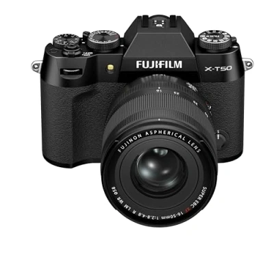 Abbildung von FUJIFILM X T50 schwarz / 16 50mm Kit