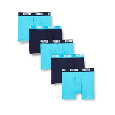 Abbildung von Puma Children Unisex Boxer Unterwäsche, Blau, 134 140 EU