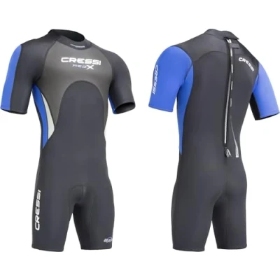 Abbildung von Cressi Med X Men&#039;s Shorty Herren Neoprenanzug Premium Neopren 2.5 mm
