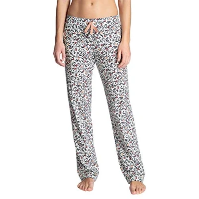 Abbildung von Calida Favourites Dreams Nachtwäsche Hose, Damen, Größe: 36/38, Star white