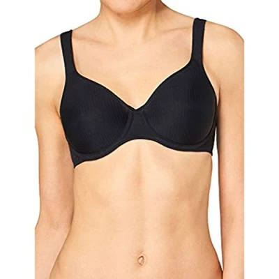Abbildung von Triumph Damen Modern Soft+cotton Wired Bra, Schwarz, 105C EU