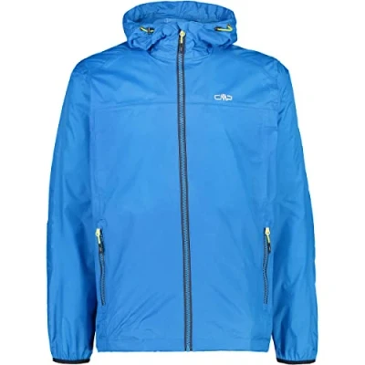 Abbildung von CMP Regenjacke für Herren mit Kapuze, Cyano, L