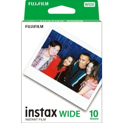 Abbildung von INSTAX Wide ISO 800 instant Film with White Border, 10 Shot Pack