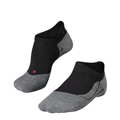 Abbildung von FALKE Damen Laufsocken RU4 Endurance Invisible W IN Baumwolle Funktionsmaterial antiblasen 1 Paar, Schwarz (Black Mix 3010), 35 36