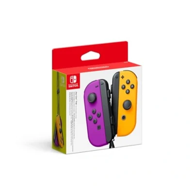 Abbildung von Nintendo Joy Con 2er Set Neon Lila/Neon Orange