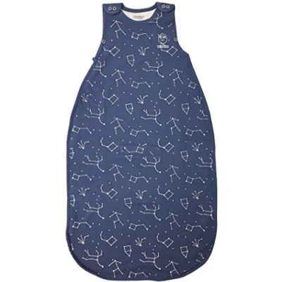 Abbildung von Woolino 4 Jahreszeiten Baby Schlafsack Merino Wolle 2 24 Monate Nachthimmel