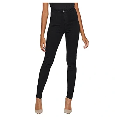Abbildung von Noisy may NMElla Super High Jeans Frauen schwarz M