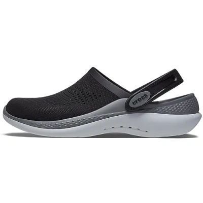 Abbildung von Crocs Literide 360 Unisex Clogs, Größe: 37 38, Black slate grey Schuhe