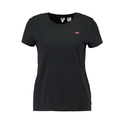 Abbildung von Levi&#039;s Perfect TEE Tshirt print, Damen, Größe: XS, Black