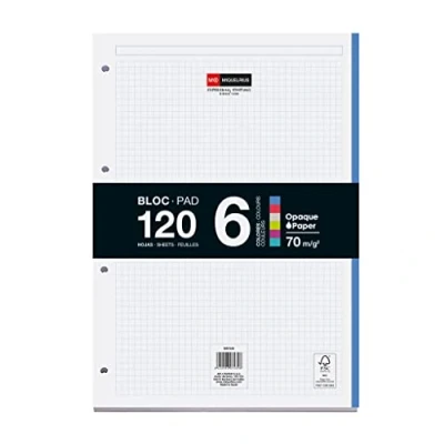 Abbildung von Miquelrius 7439 Notizblock, A4, 120, 6 Farben