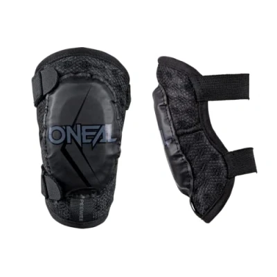 Abbildung von O&#039;NEAL Ellenbogenprotektor Kinder Motocross Enduro Bequeme und dynamische Passform, Verstellbar durch elastische Bänder, Alter von 4 9 Jahren Pee Wee Elbow Guard Schwarz Weiß Größe XS/S