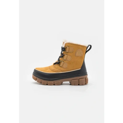 Abbildung von Sorel Torino WP Snowboot/Winterstiefel, Damen, Größe: 39, Curry/black Schuhe