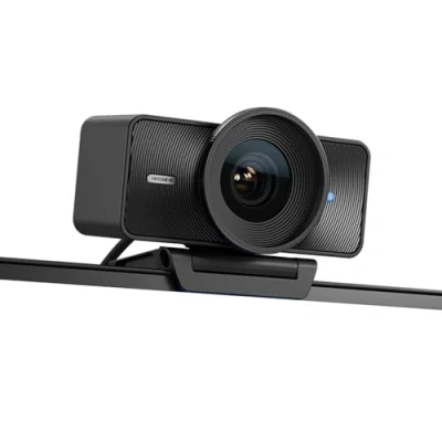 Abbildung von Elgato Facecam 4K 4K60 Studio Webcam mit DSLR vergleichbarer Qualität bei 60 FPS, unterstützt 49 mm Objektivfilter, HDR, unkomprimiertes Video, optimierter Fokusbereich USB C für PC und Mac