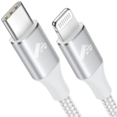 Abbildung von USB C Lightning Kabel 2M iPhone Ladekabel [MFi Zertifiziert] Nylon Power Delivery für 14 Pro Max/13/13 Pro/12/12 Max/11 Pro/X/XS/XR/8 Plus