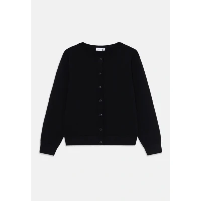 Abbildung von Name it Nkfvalane CARD Strickjacke für Kinder, Größe: 134/140, Black