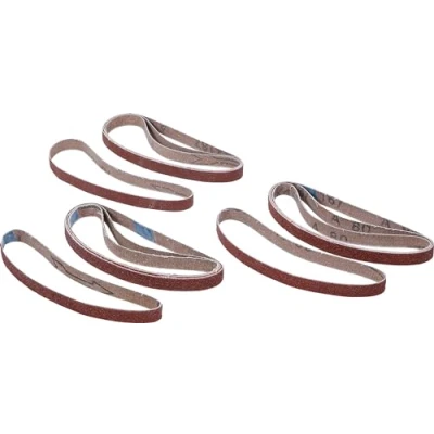 Abbildung von BGS 8853 1 Schleifband Satz für Art. 10 mm x 330 K 60 80 120 12 tlg.