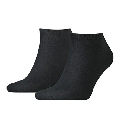 Abbildung von TOMMY HILFIGER Herrensocken Sneaker Doppelpack schwarz Größe 43 46