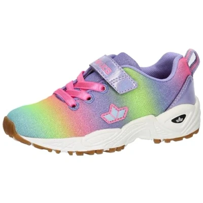 Abbildung von LICO Florina Sneaker low für Kinder, Größe: 33, Lila/rosa/tuerkis Schuhe