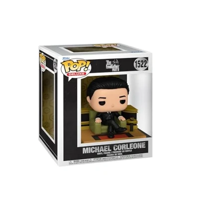 Abbildung von Funko POP! Deluxe: Der Pate Teil 2 Michael Corleone II Sammelfigur aus Vinyl Offizielle Merchandise Spielzeug für Kinder &amp; Erwachsene