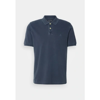 Abbildung von Marc O&#039;Polo Short Sleeve Poloshirt, Herren, Größe: Medium, Total eclipse