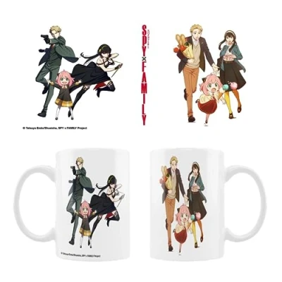 Abbildung von Crunchyroll Spy x Family Shopping &amp; Killing Tasse, Mug 320 ml original lizensiert, Bunt