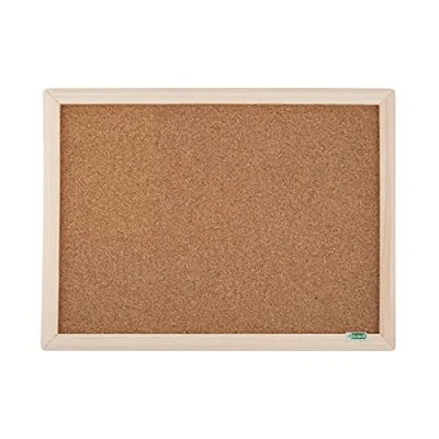 Abbildung von D.RECT Kork Pinnwand mit Holzrahmen, Korktafel 30 x 40 cm oder Aufhängung Vertikal und Horizontal