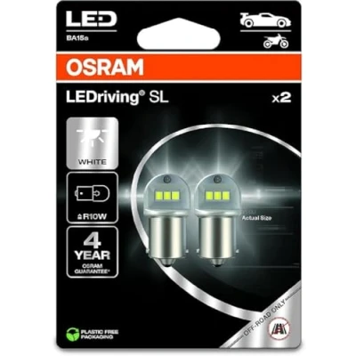 Abbildung von Osram LEDriving SL, ≜ R10W, White 6000K, LED Retrofit, offroad use only, Double Blister (2 lamps)