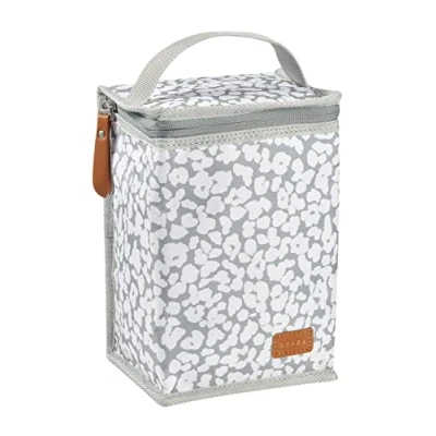 Abbildung von Béaba, Kühltasche für Baby Flaschen, große Kapazität, Transport von Mahlzeiten, weiches Material, faltbar, wasserdichter Stoff, Kirschblüte