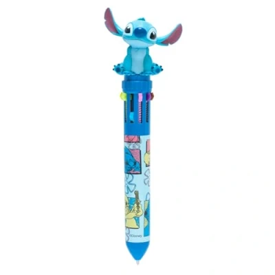 Abbildung von Grupo Erik Kugelschreiber 10 Farben Disney Stitch in 1 Multicolor Mehrfarbiger Stift Offizieller Fanartikel
