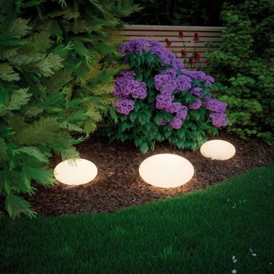 Abbildung von Paulmann 94176 Plug &amp; Shine Lichtobjekt Stone IP67 3000K 235lm 24V Kugelleuchte Aussenleuchte Gartenbeleuchtung Terassenbeleuchtung