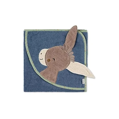 Abbildung von Sterntaler Motivkapuzenbadetuch Emmilius Badetuch für Kinder, Größe: One Size, Medium blue