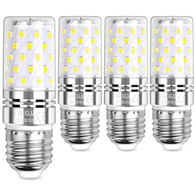 Abbildung von SAUGLAE E27 LED Mais Leuchtmittel 12W, Entspricht 100W Glühbirnen, 4000K Neutralweiß, 1450lm, Edison Schraube Birne, 4 Pack