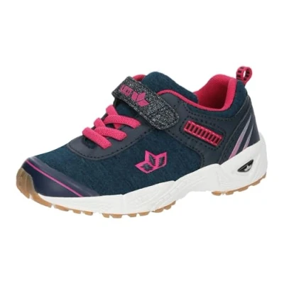 Abbildung von Lico Barney Hallenturnschuhe, Marine/pink, 32 EU