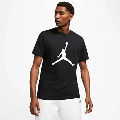 Abbildung von Nike Herren Jumpman Crew T Shirt, Black/White, S EU