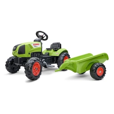 Abbildung von Falk 2040A Claas Arion 410/Anhänger Grün, Claasgrün, one Size